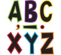 Teacher Created Resources 77282 Electric Bright 7" Fun Font Letters