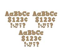 Teacher Created Resources Burlap Bold Block 4" Letters Combo Pack