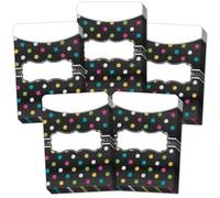 Teacher Created Resources Chalkboard Brights Library Pockets (5657)