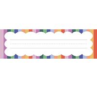 Teacher Created Resources Color Crush Flat Name Plates (TCR9375)