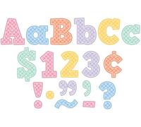 Teacher Created Resources Cool for School Checkers 4" Bold Block Letters Combo Pack (TCR9352)