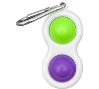 Teacher Created Resources Fidget Popper Keychain - Purple/Green (TCR20134)