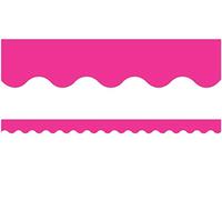 Teacher Created Resources Hot Pink Scalloped Border Trim (5582)