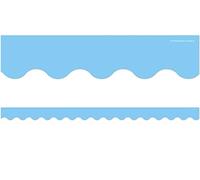 Teacher Created Resources Light Blue Scalloped Border Trim (TCR8776)