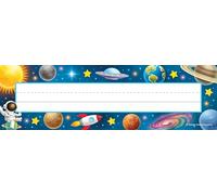 Teacher Created Resources Outer Space Crew Flat Name Plates (TCR9341)