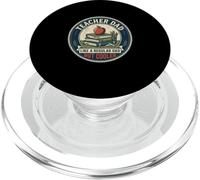 Teacher Dad Education School Teaching Mentor Father's Day PopSockets PopGrip for MagSafe