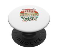 Teacher Day Funny Nicest Mean Teacher Ever PopSockets Adhesive PopGrip
