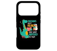 Teacher Dinosaurs Didnt Read Look What Happened Book Reading Case for iPhone 17 Pro