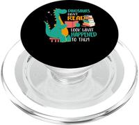 Teacher Dinosaurs Didnt Read Look What Happened Book Reading PopSockets PopGrip for MagSafe