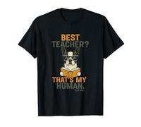Teacher Dog Boston Terrier for School Teacher T-Shirt