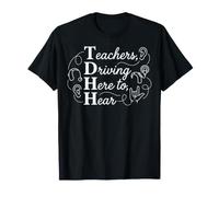Teacher Driving Here to Hear ASL Hearing Aid T-Shirt