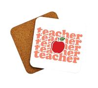 Teacher End of Term Leaving Gifts, Coffee Drinks Coaster For The Best Tutor Mentor Classroom Assistant, Thank You Appreciation Presents 049