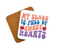Teacher End of Term Leaving Gifts, Coffee Drinks Coaster For The Best Tutor Mentor Classroom Assistant, Thank You Appreciation Presents 021
