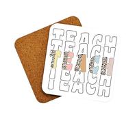 Teacher End of Term Leaving Gifts, Coffee Drinks Coaster For The Best Tutor Mentor Classroom Assistant, Thank You Appreciation Presents 027