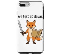 Teacher Fox We Test At Dawn Test Day Coordinator Final Exam Case for iPhone 7 Plus/8 Plus