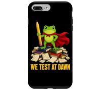Teacher Frog We Test At Dawn Test Day Coordinator Final Exam Case for iPhone 7 Plus/8 Plus