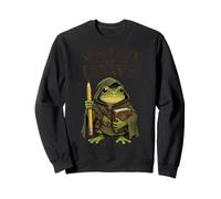 Teacher Frog We Test At Dawn Test Day Coordinator Final Exam Sweatshirt