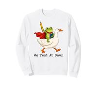 Teacher Frog We Test At Dawn Test Day Coordinator Final Exam Sweatshirt
