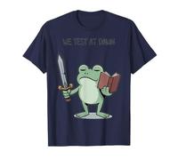 Teacher Frog We Test At Dawn Test Day Coordinator Final Exam T-Shirt