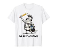 Teacher Frog We Test At Dawn Test Day Coordinator Final Exam T-Shirt