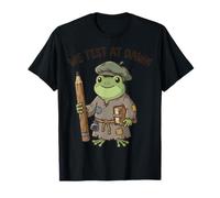 Teacher Frog We Test At Dawn Test Day Final Exam Coordinator T-Shirt