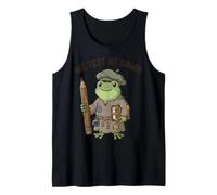 Teacher Frog We Test At Dawn Test Day Final Exam Coordinator Tank Top