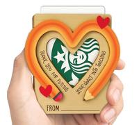 Teacher Gift Card Holder - Thank You For Putting Your Heart Into Teaching - Teacher Appreciation Gifts For Kindergarten, Preschool, Daycare, Highschool Teachers - End Of Year, Back to School Gifts