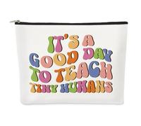 Teacher Gifts for Women Makeup Bag Thank You Teacher Gifts for Teachers End of the Year First Day at School Back to School Cosmetic Bags Teachers Presents for Appreciation Leaving Christmas Retirement