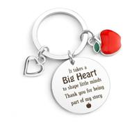 Teacher Gifts for Women Men, Thank You Teacher Gifts, Gift for Teacher End Of The Year, Teacher Keyring, Teaching Assistant Gift, Head Teacher Gifts, Teacher Leaving Gifts, Teacher Christmas Gifts