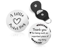 Teacher Gifts For Women Thank You Gifts For Women Teacher Keyring Best Teacher Gifts Teacher Assistant Leaving Christmas Gifts Back To School Thanksgiving Appreciation Pocket Hug Token For Her Him