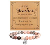 Teacher Gifts,Teacher Christmas Gifts,Gifts for Teachers,Teacher Gifts for Women,Thank You Teacher Gifts,Teacher Leaving Gifts,Bracelet Gift for Teacher End of the Year,Teacher Retirement Gifts
