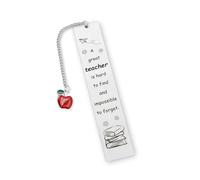 Teacher Gifts,Thank You Teacher Gifts,Male Teacher Gifts,Teacher Gifts for Women,Teaching Assistant Gift,Teacher Bookmark,Best Teacher Gifts,Teachers Gifts,Gifts for Teachers,Metal Bookmark
