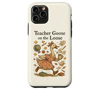 Teacher Goose On The Loose Pretty Coquette Bow Vintage Case for iPhone 11 Pro