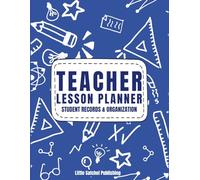 Teacher Grade Book - Student Record & Attendance Log | Classroom Management Planner for Tracking Grades and Absences: Organize student progress and ... school teachers, ideal for back to school