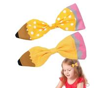 Teacher Hair Clips, Cute Headbands for Girls,Headbands with Cute Bow Hair Clips | Hair Styling Accessory, Decorations for the Jar