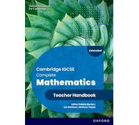 Teacher Handbook Sixth Edition (Cambridge IGCSE Complete Mathematics Extended)