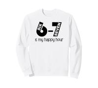 Teacher Haunted By 6 7 What is 67 Sayings 6-7 Reading Happy Sweatshirt