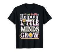 Teacher Helping Little Minds Bloom T-Shirt