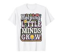 Teacher Helping Little Minds Bloom T-Shirt