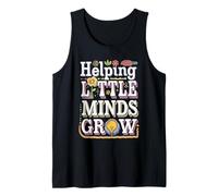 Teacher Helping Little Minds Bloom Tank Top