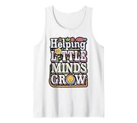 Teacher Helping Little Minds Bloom Tank Top