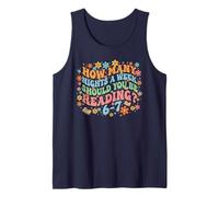 Teacher How Many Night a Week Should You be Reading 67 Meme Tank Top