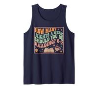 Teacher How Many Night a Week Should You be Reading 67 Meme Tank Top