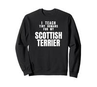 Teacher Idea I Teach Tiny Humans For My Scottish Terrier Dog Sweatshirt
