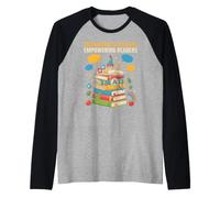 Teacher Inspiring Teachers Empowering Readers Cool Phonics Raglan Baseball Tee