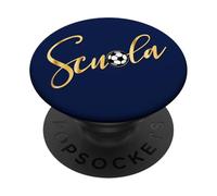 TEACHER ITALY BACK TO SCHOOL SOCCER ITALIAN KIDS SCHOOL PopSockets Adhesive PopGrip