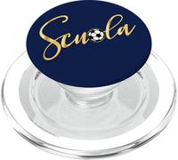 TEACHER ITALY BACK TO SCHOOL SOCCER ITALIAN KIDS SCHOOL PopSockets PopGrip for MagSafe