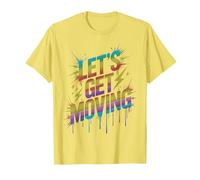 Teacher Let's GET Moving Games Begin Field Day Play On T-Shirt