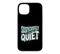 Teacher Librarian Suspiciously Quiet Bookworm Case for iPhone 13