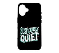 Teacher Librarian Suspiciously Quiet Bookworm Case for iPhone 16